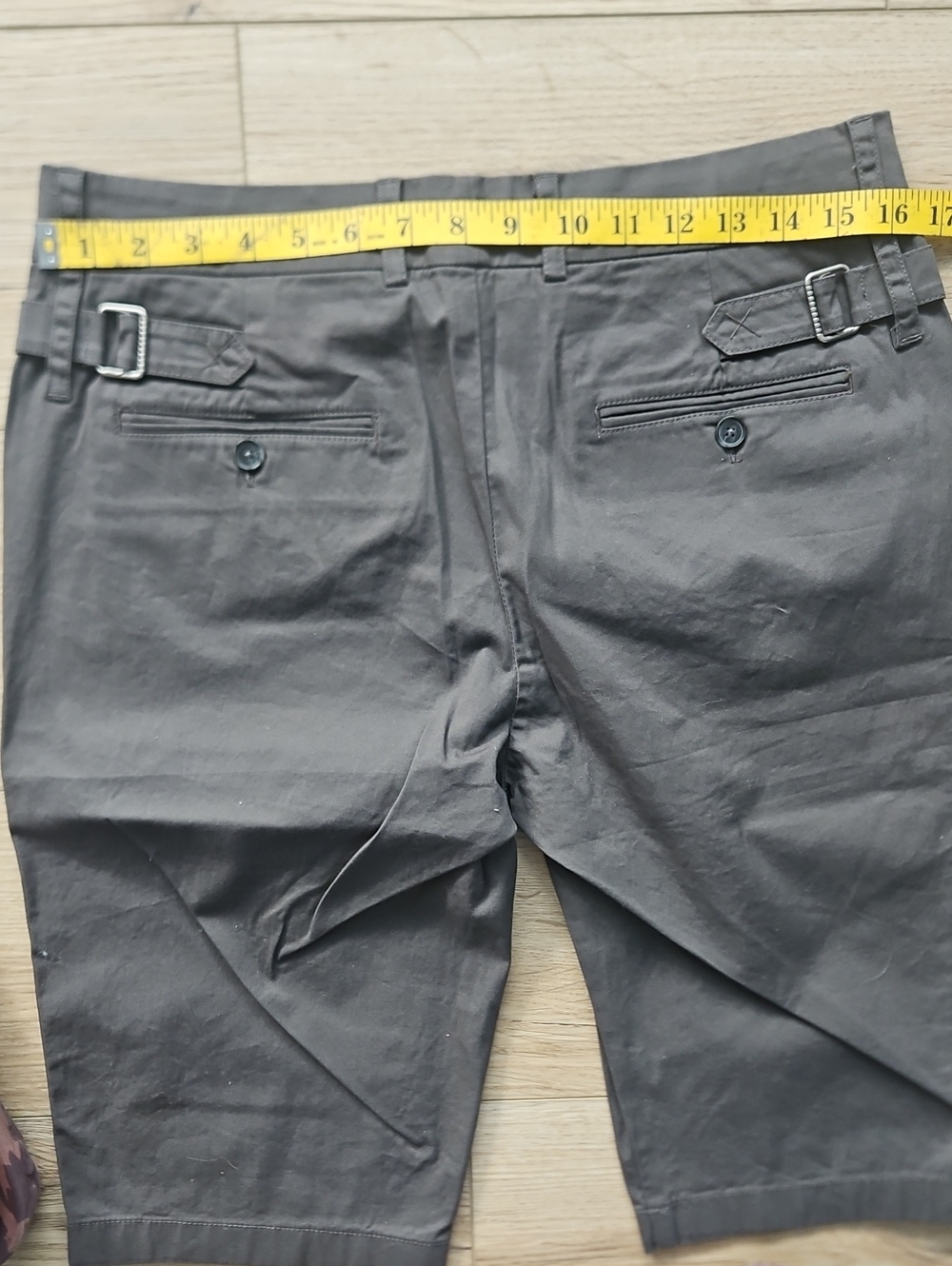 Vince Charcoal Gray Bermuda Shorts New With Tags - Picture 5 of 8